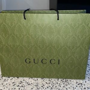Authentic GUCCI Shopping bag green